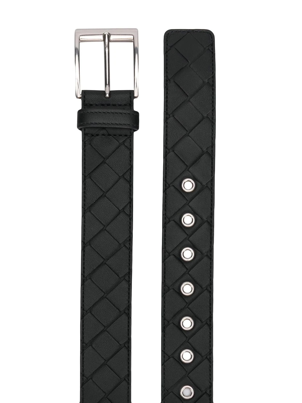 Intrecciato buckle belt - 2