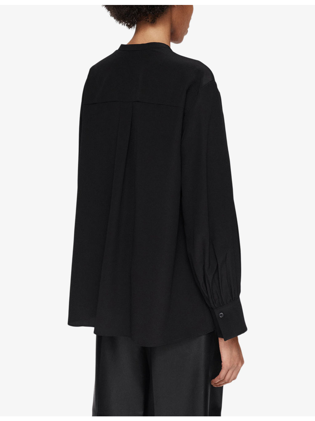 Blondel relaxed-fit silk crepe-de-chine blouse - 4