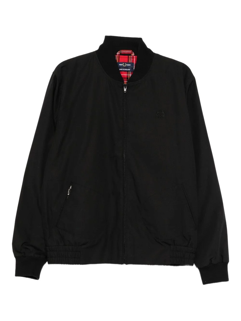 logo-embroidered jacket - 1