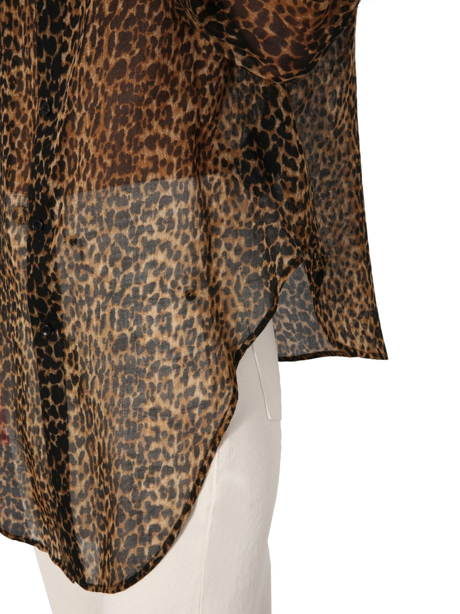 Saint Laurent Women Oversize Fit Shirt - 3