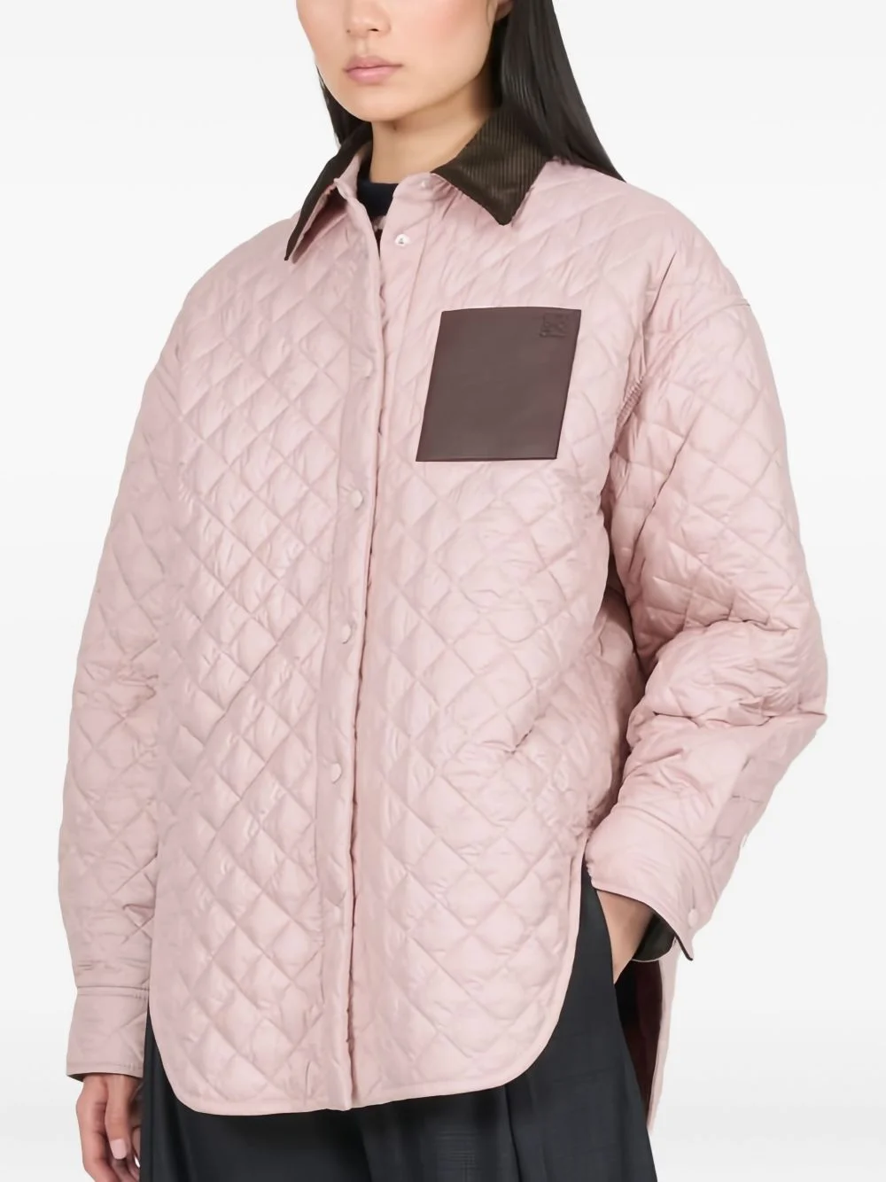Loewe Women Quilted Overshirt - 1