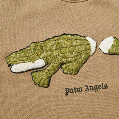 Palm Angels Palm Angels Crocodile Crew Sweat outlook