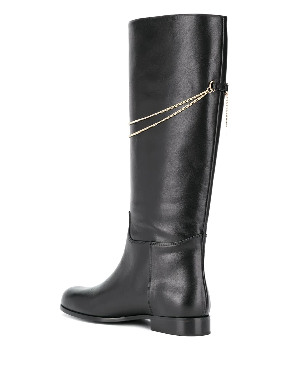 chain-detail knee-length boots - 3