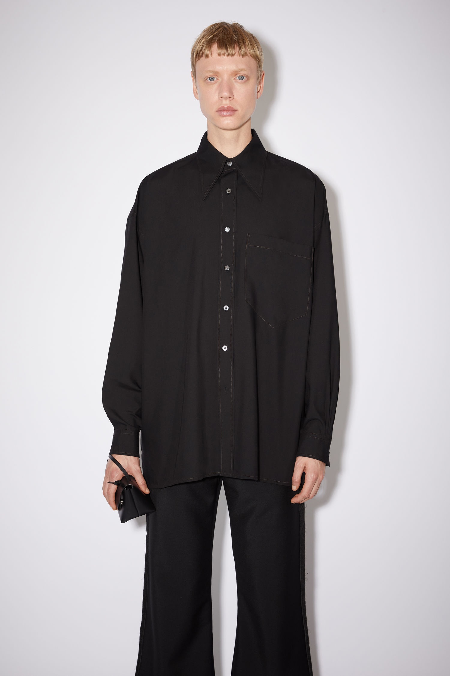 Long sleeve shirt - Black - 2