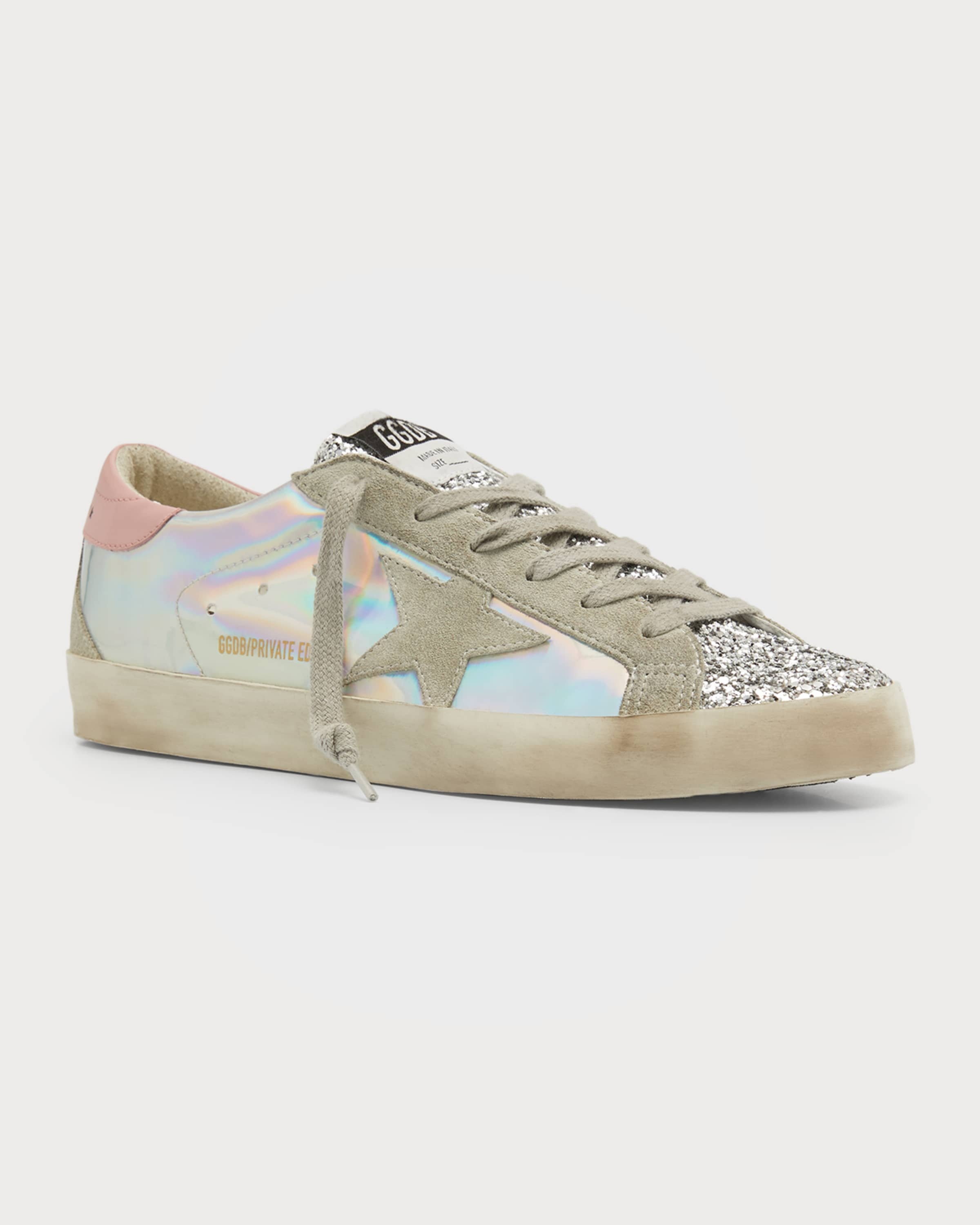 Superstar Iridescent Leather Low-Top Sneakers - 2