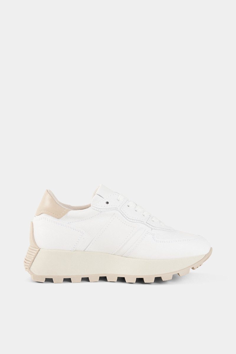 BOGNER Osaka sneaker in White/sand outlook