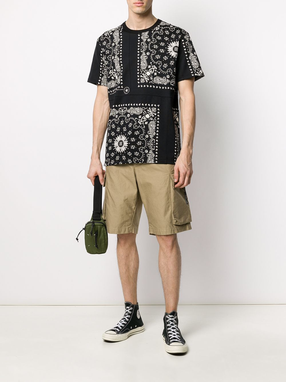 paisley print T-shirt - 2