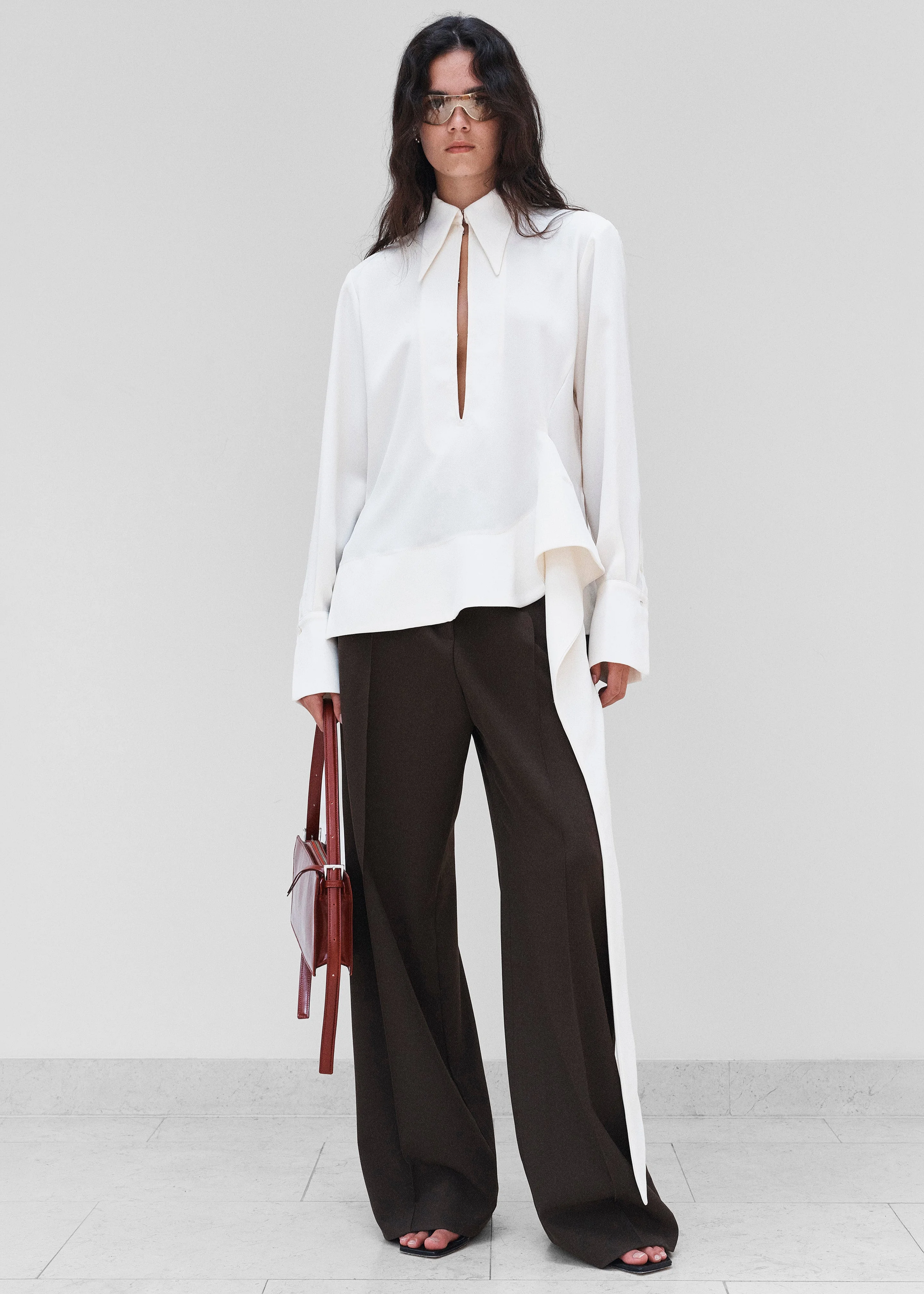Beaufille Alanis Blouse - Porcelain - 1