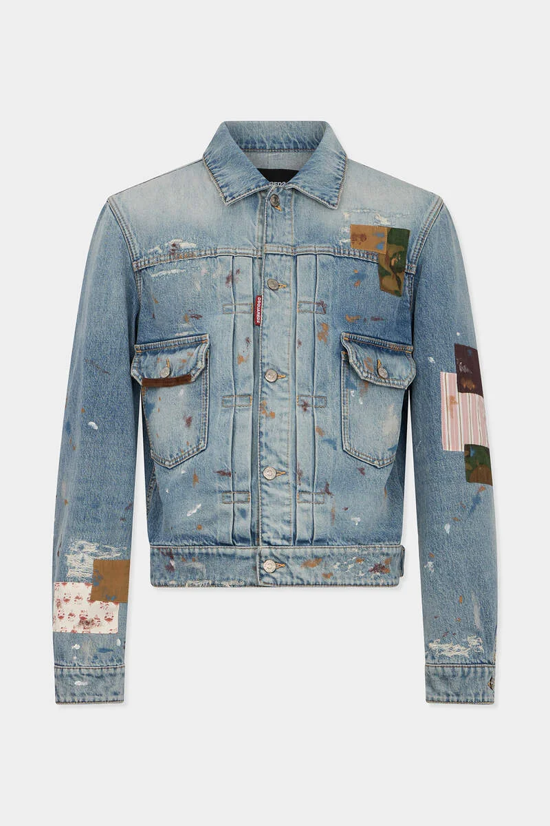 MEDIUM MANIFESTO WASH REBEL JEAN JACKET - 1