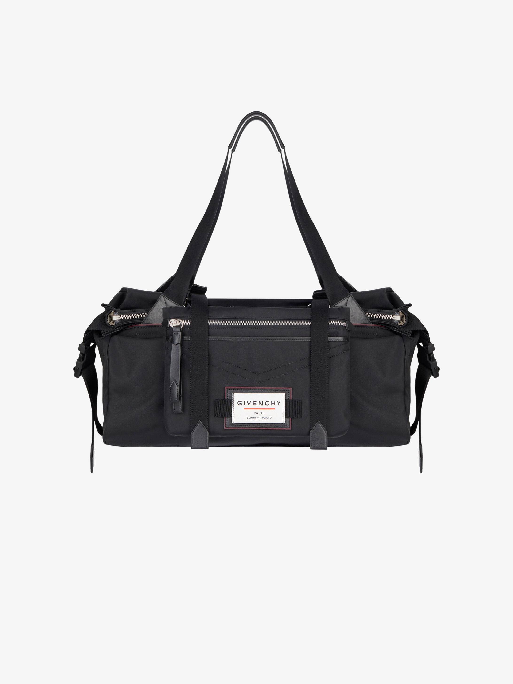 GIVENCHY Downtown flat crossbody bag in nylon - 10