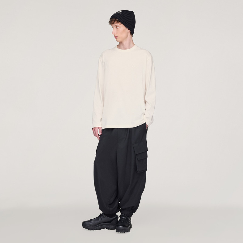 Y-3 LOGO LONG SLEEVE TEE 5
