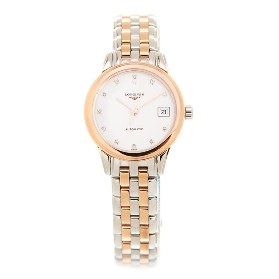 Longines Flagship Automatic Diamond White Dial Men's Watch L48743997 - 3