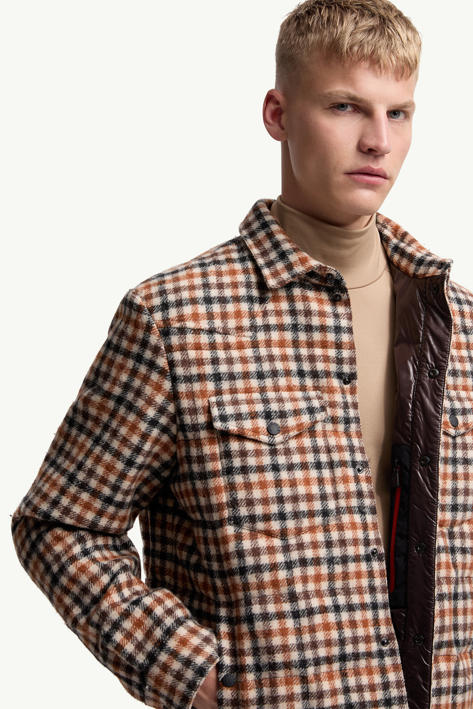 Gelt Wool Down Shirt Jacket - 6