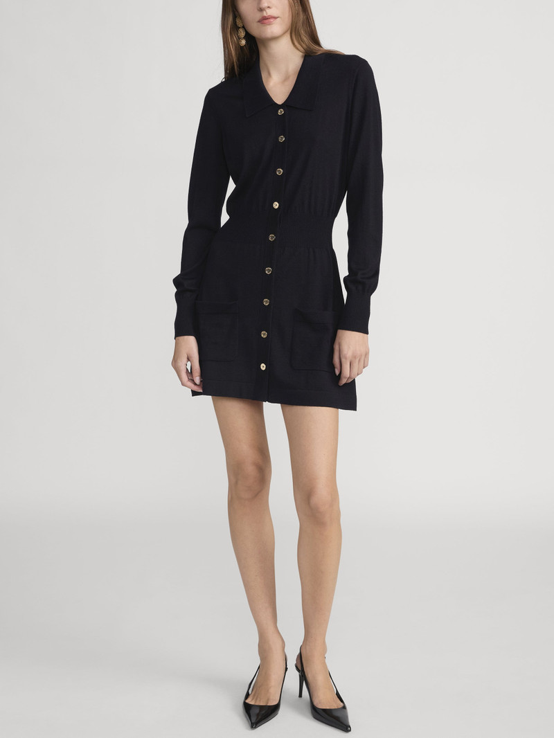 FRAME The Knit Polo Dress outlook