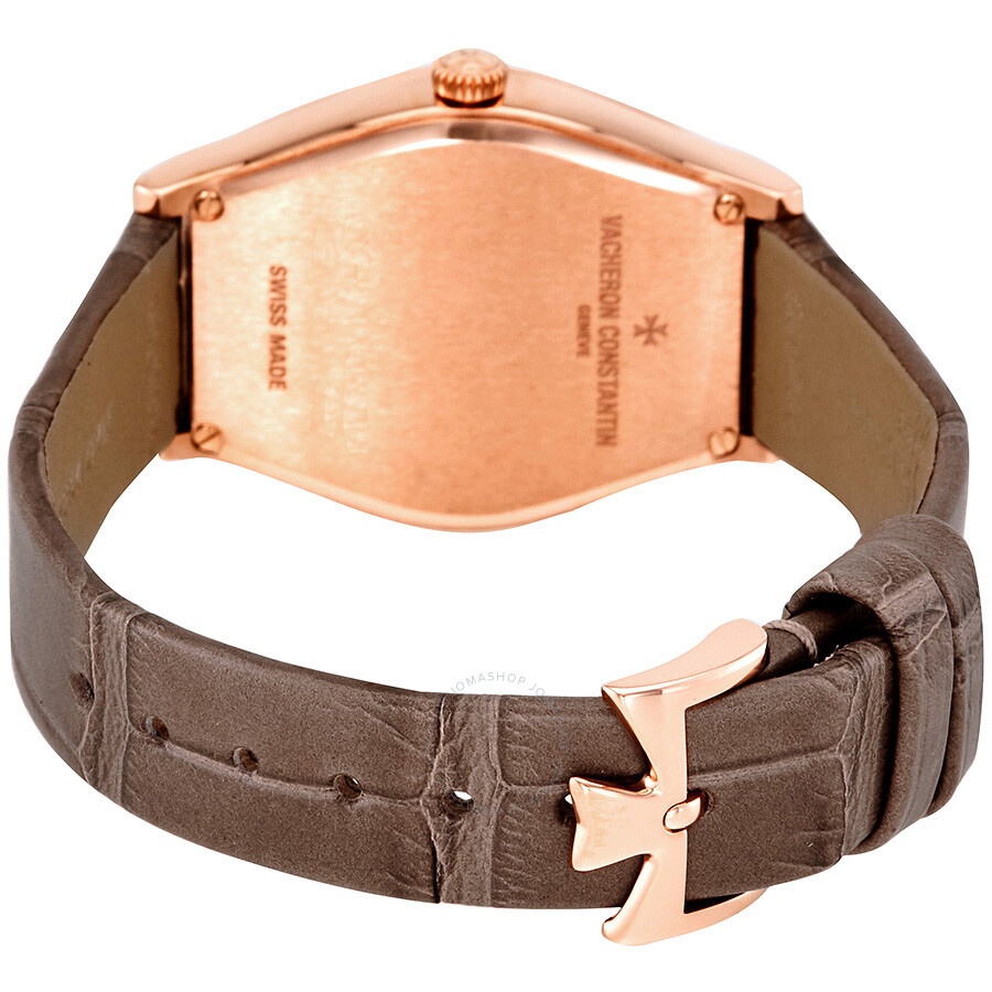 Vacheron Constantin Malte Silver Dial 18K Rose Gold Diamond Ladies Watch 25530000R-9742 - 3