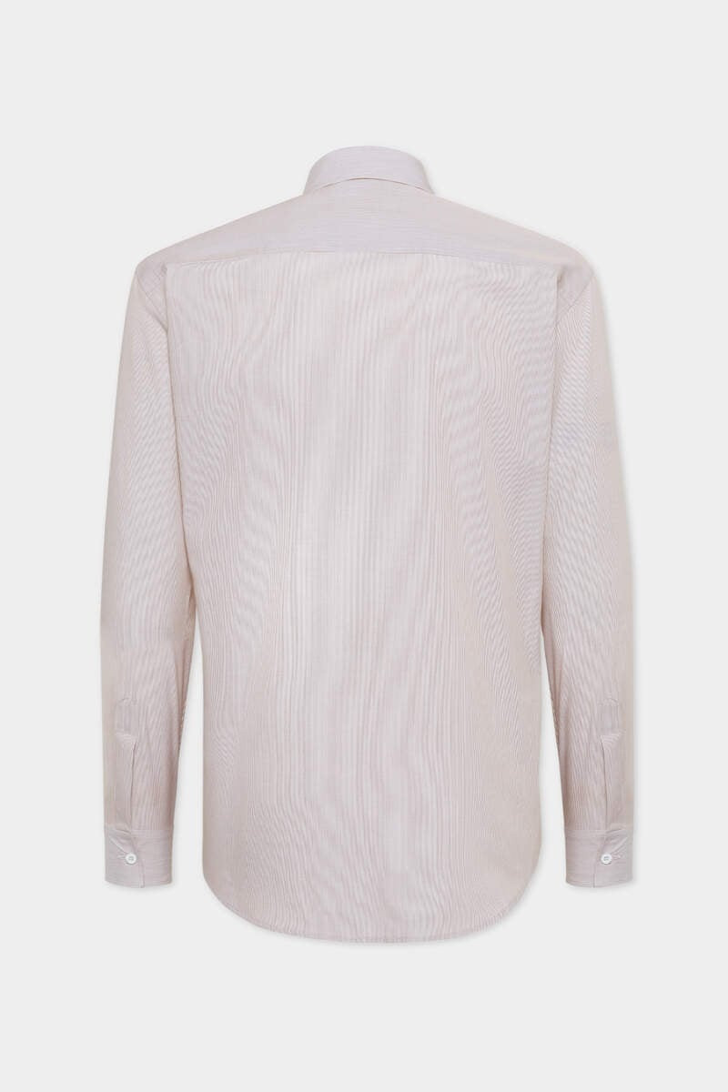 DSQUARED2 RELAX DAN MICRO-STRIPED SHIRT outlook