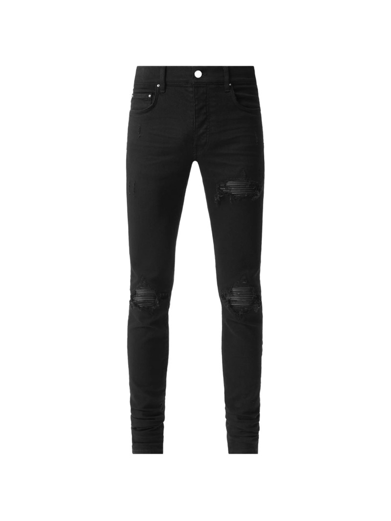 Amiri MX1 Distressed Skinny Jeans 1