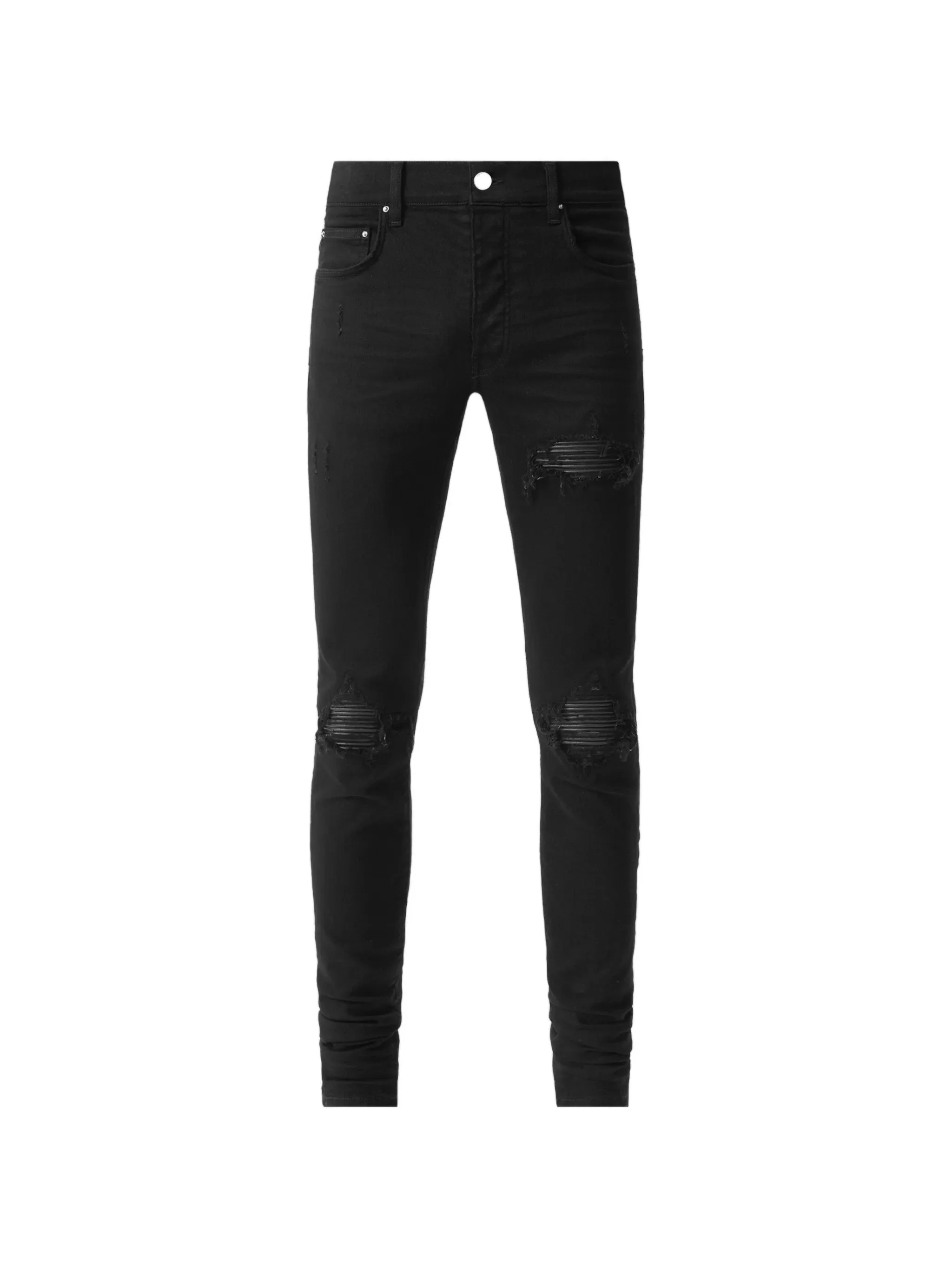 Amiri MX1 Distressed Skinny Jeans - 1