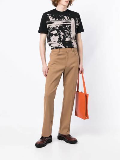 Paul Smith graphic-print crew-neck T-shirt outlook