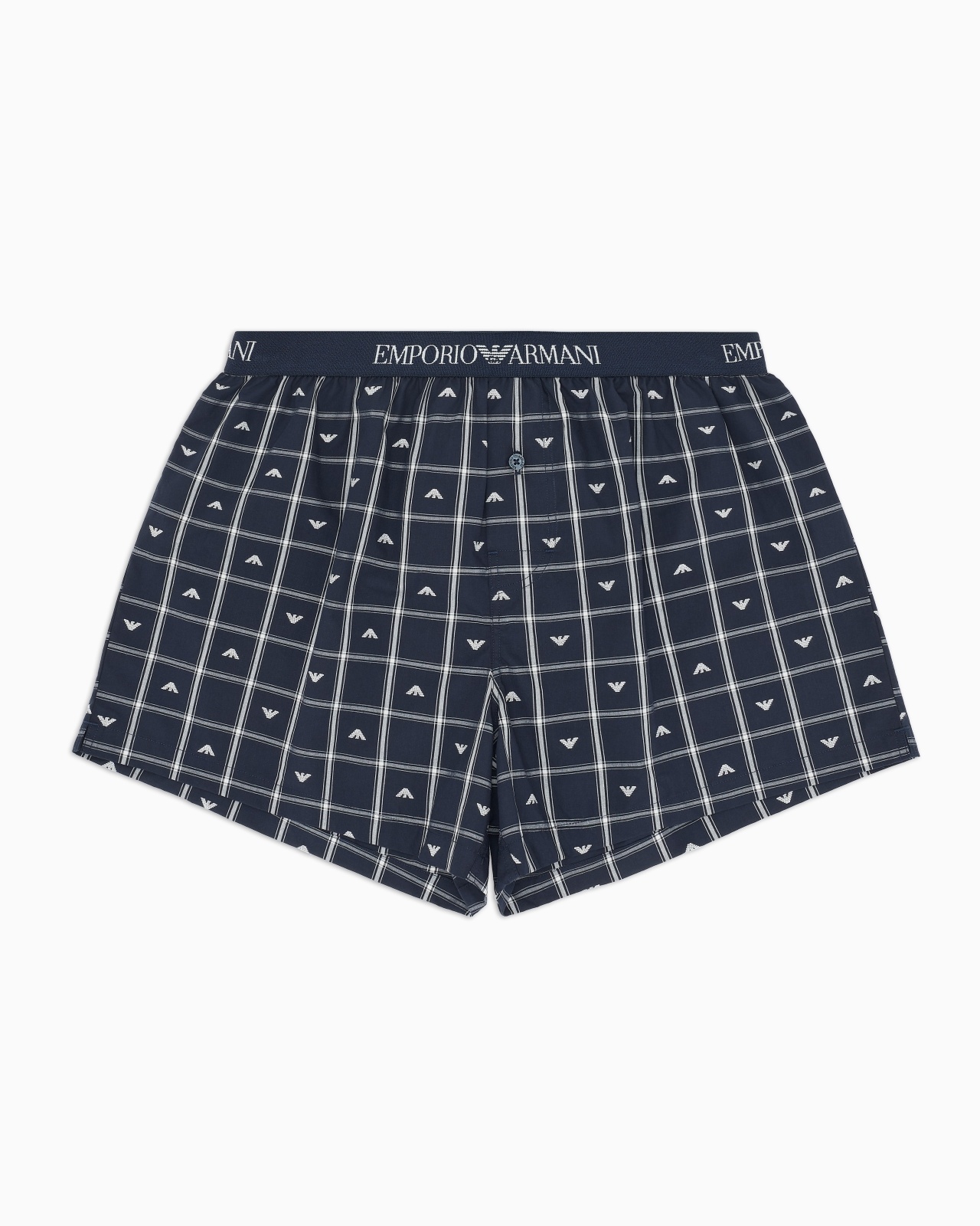 JACQUARD BOXERS WITH ALL-OVER PATTERN - 1