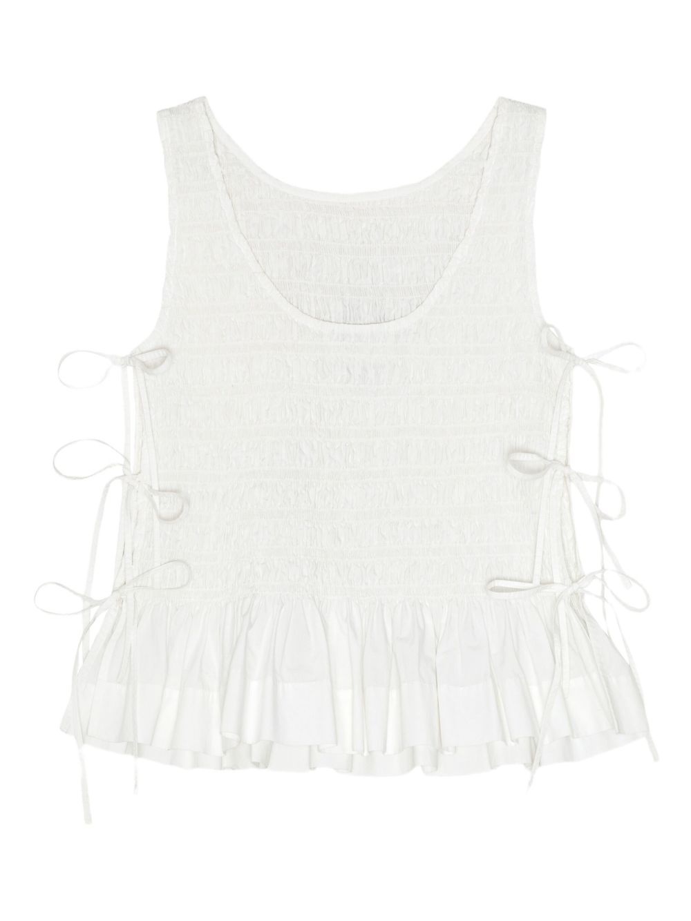 chambray seersucker top - 6