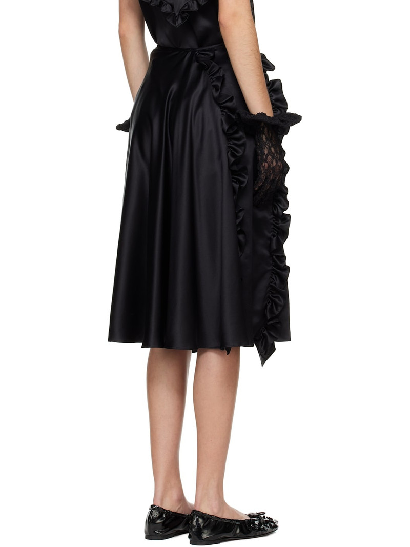 Black Adelina Midi Skirt 3