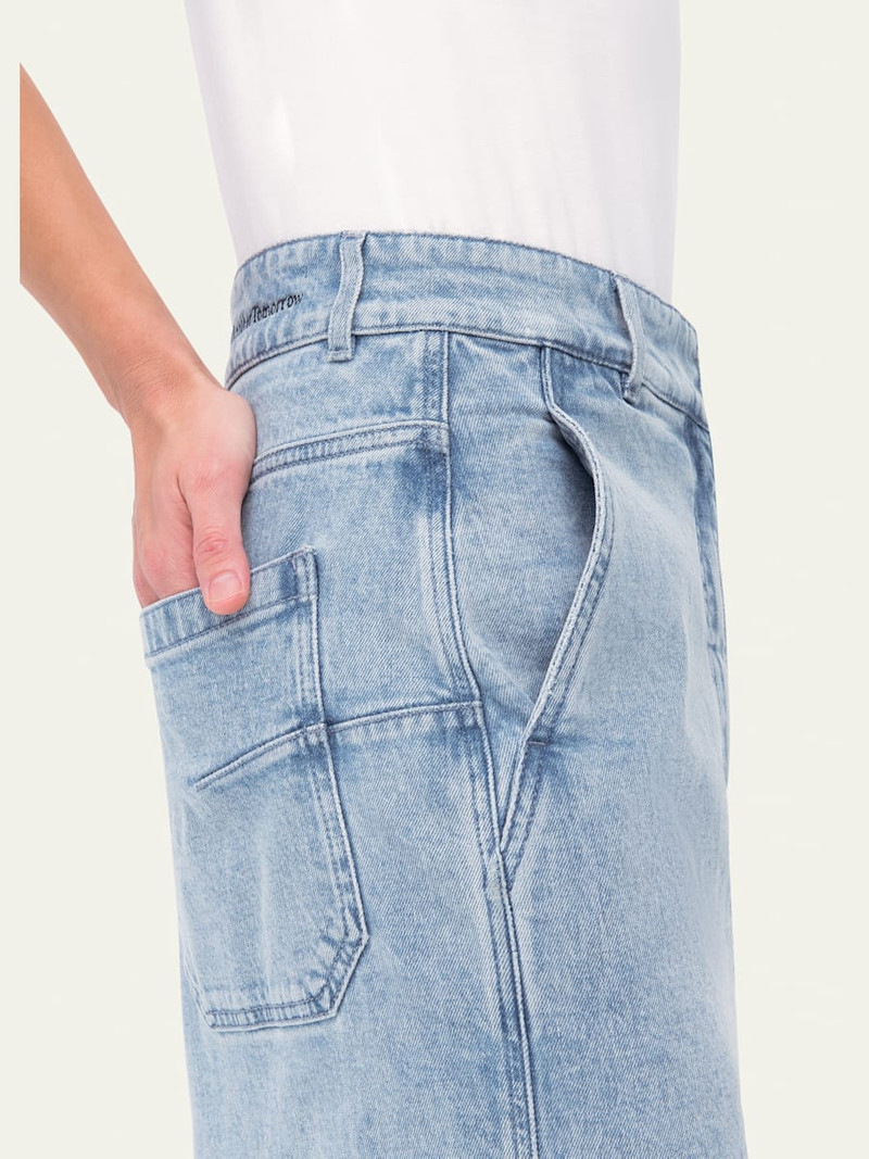 Another Tomorrow Denim Pencil Skirt outlook