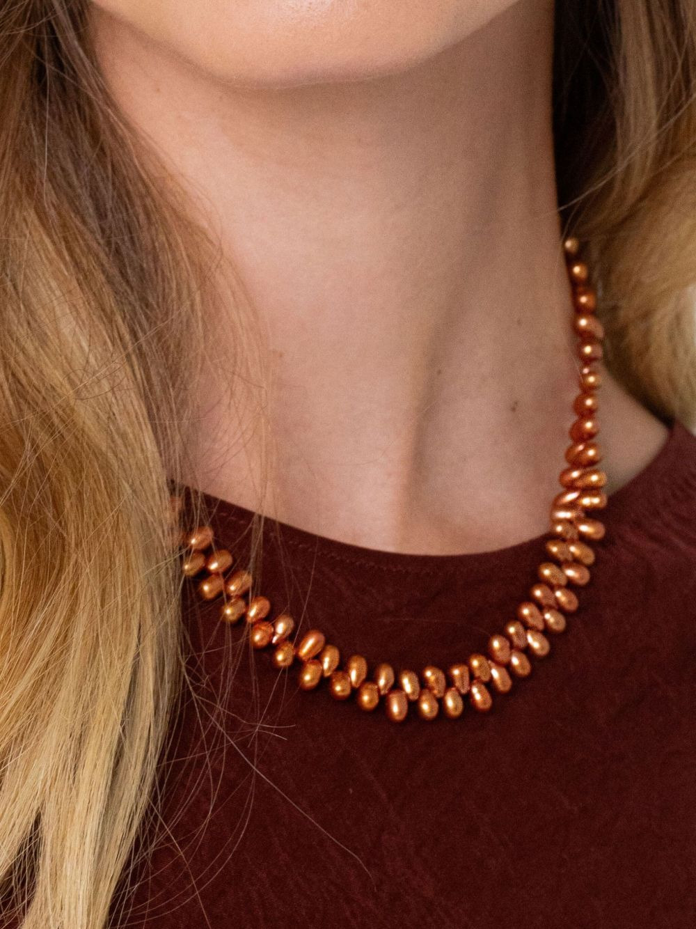Penelope pearl-drop necklace - 2