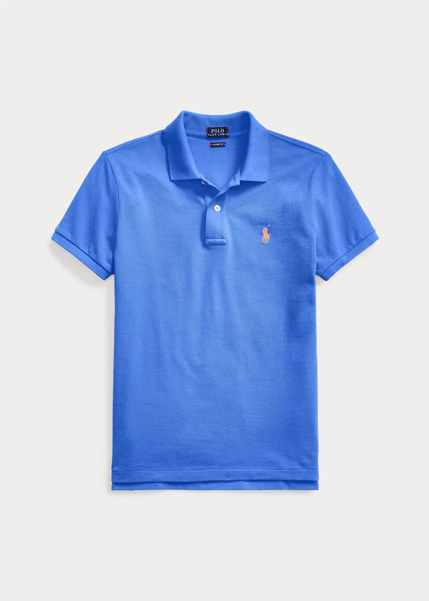 The Iconic Classic Fit Mesh Polo Shirt - 1