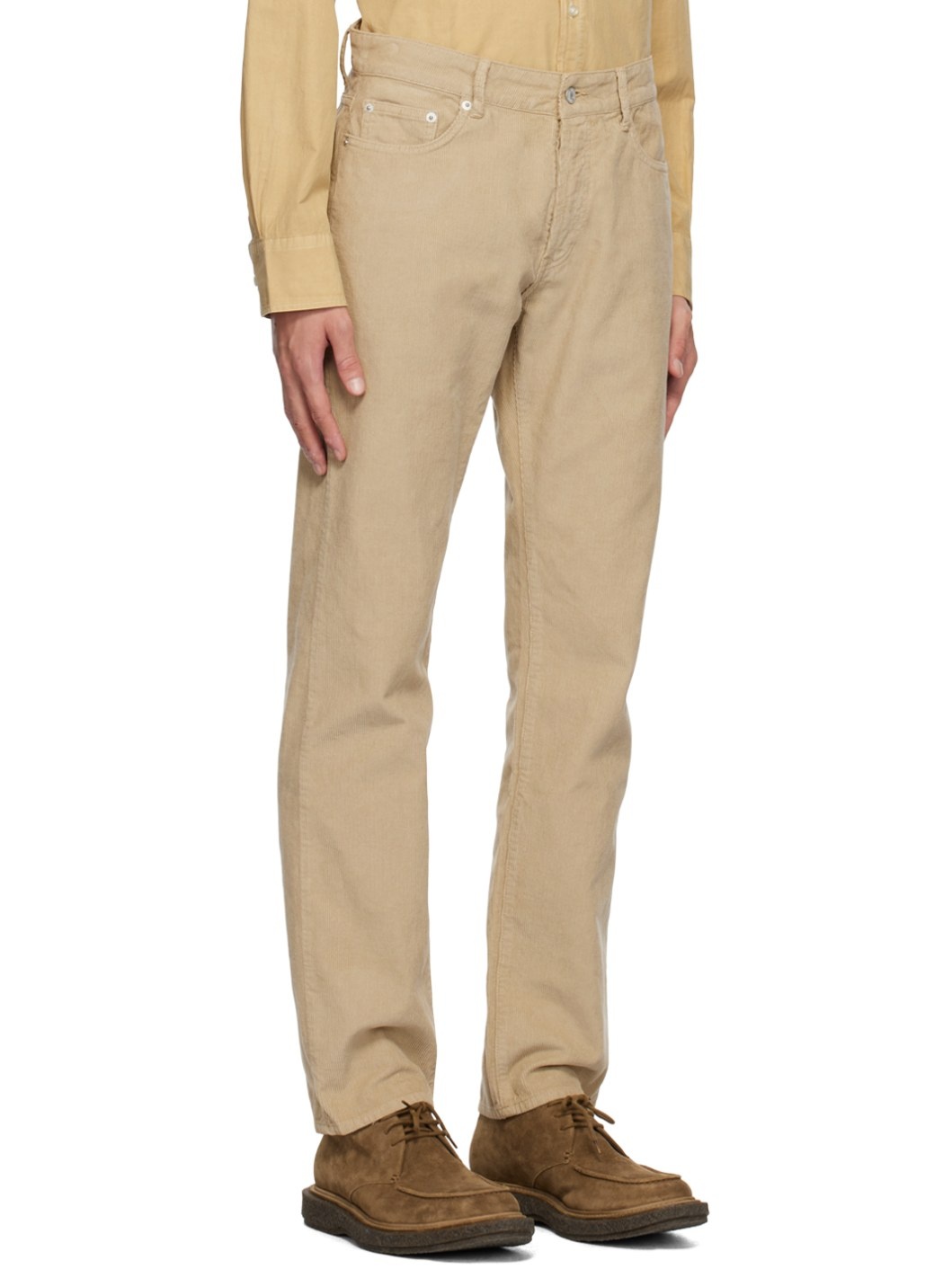 Beige James Trousers - 2