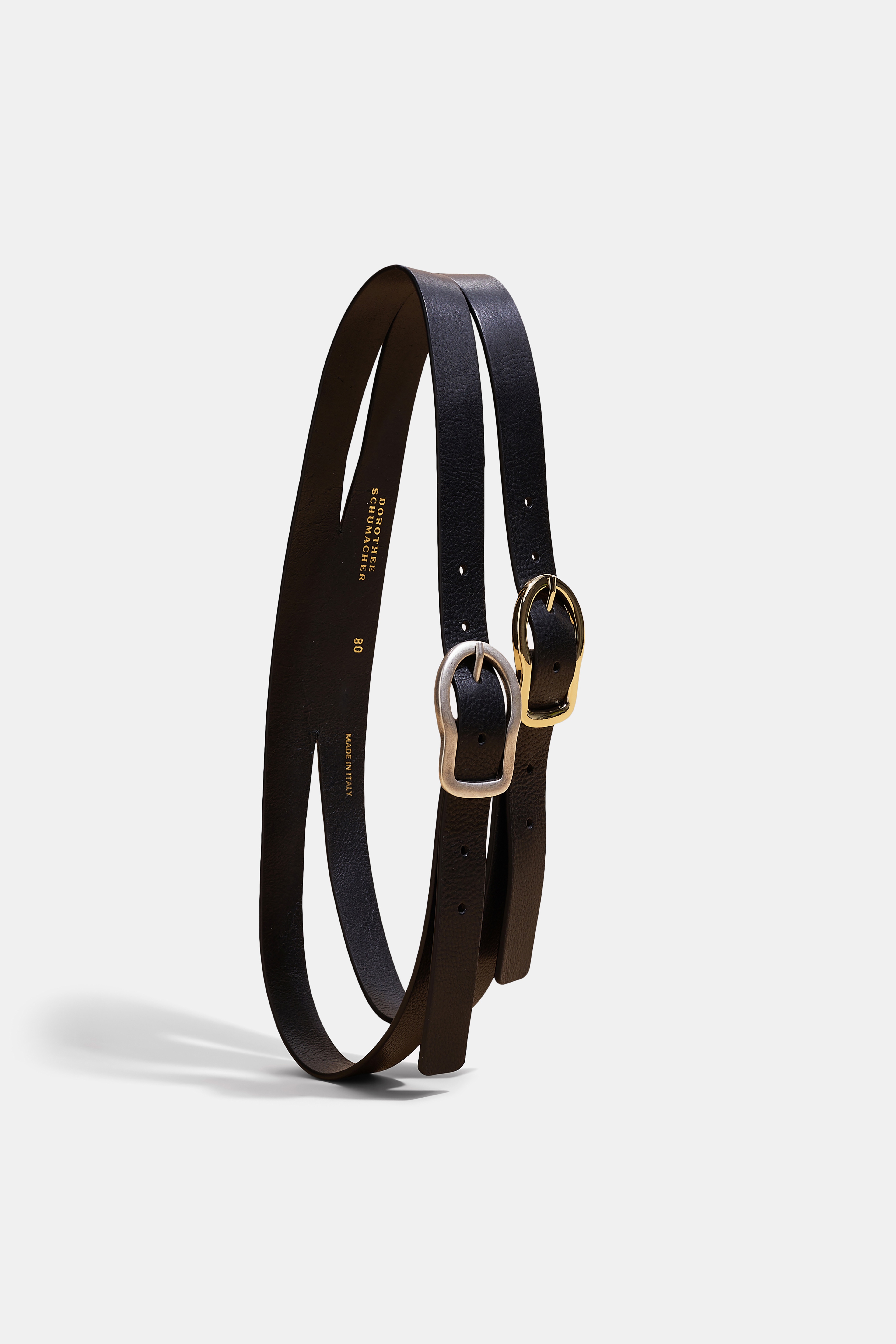 STRONG FEMININITY double belt - 1