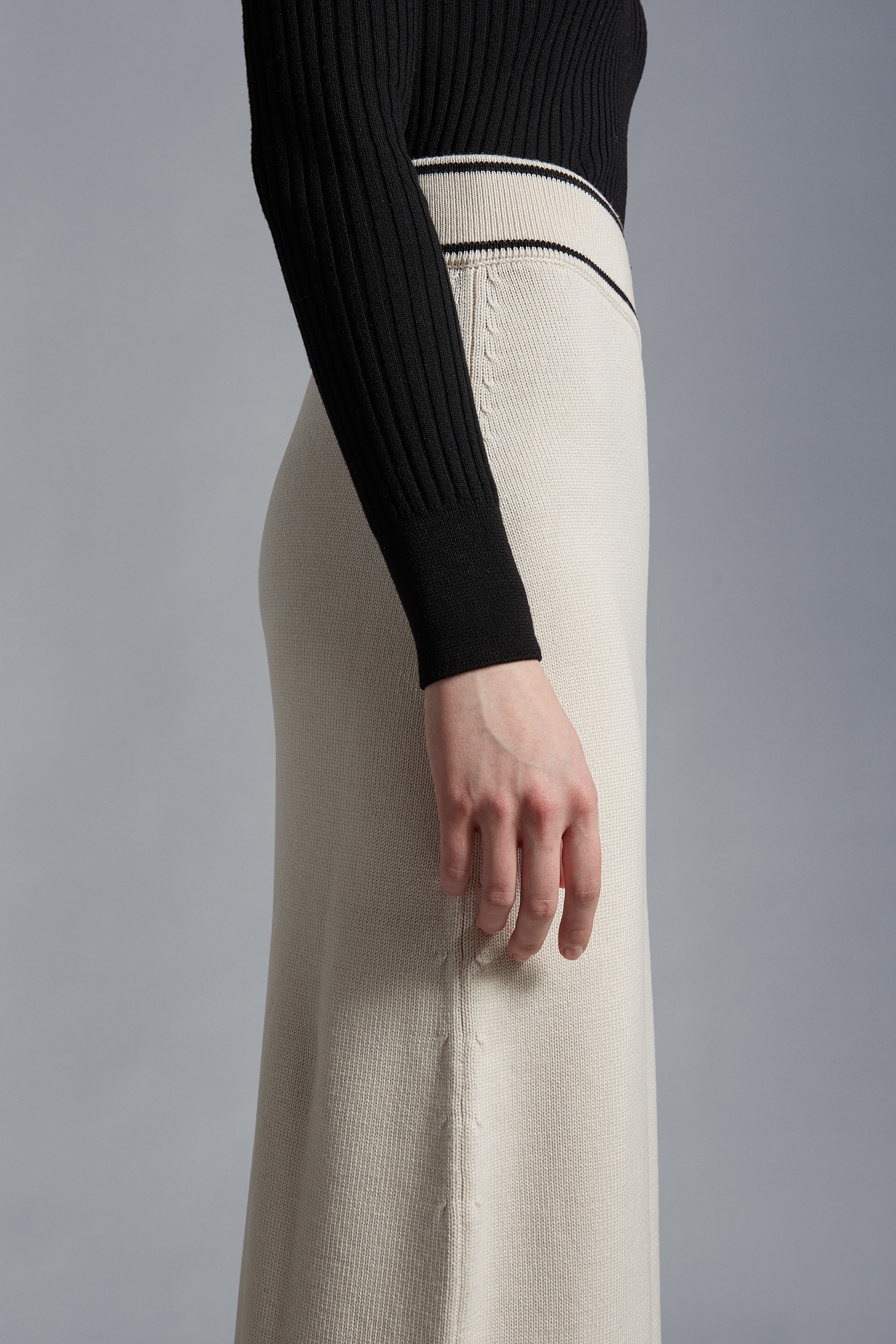Wool Midi Skirt - 4