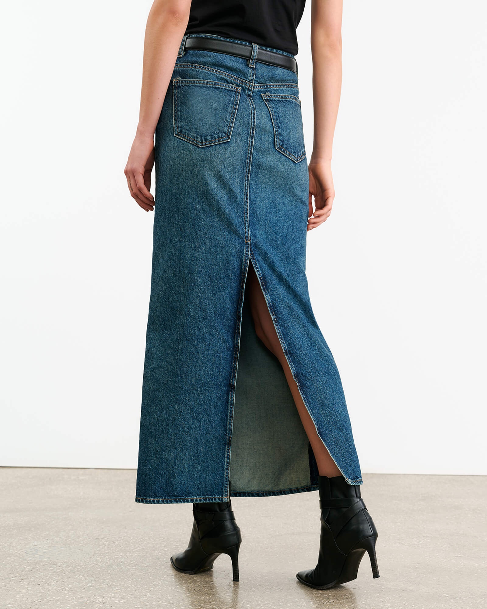 OZZY DENIM SKIRT - 4