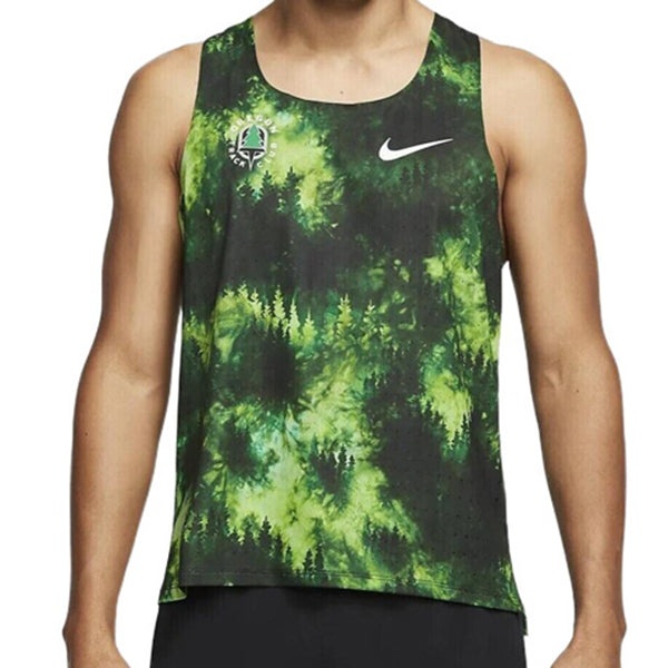 Nike Oregon Track Club Aeroswift Singlet 'Green' CW1259-100 - 4