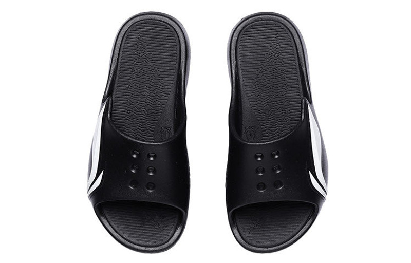 Li-Ning (WMNS) Li-Ning LNBB Basketball Slides 'Black White' ABTR006-2 outlook