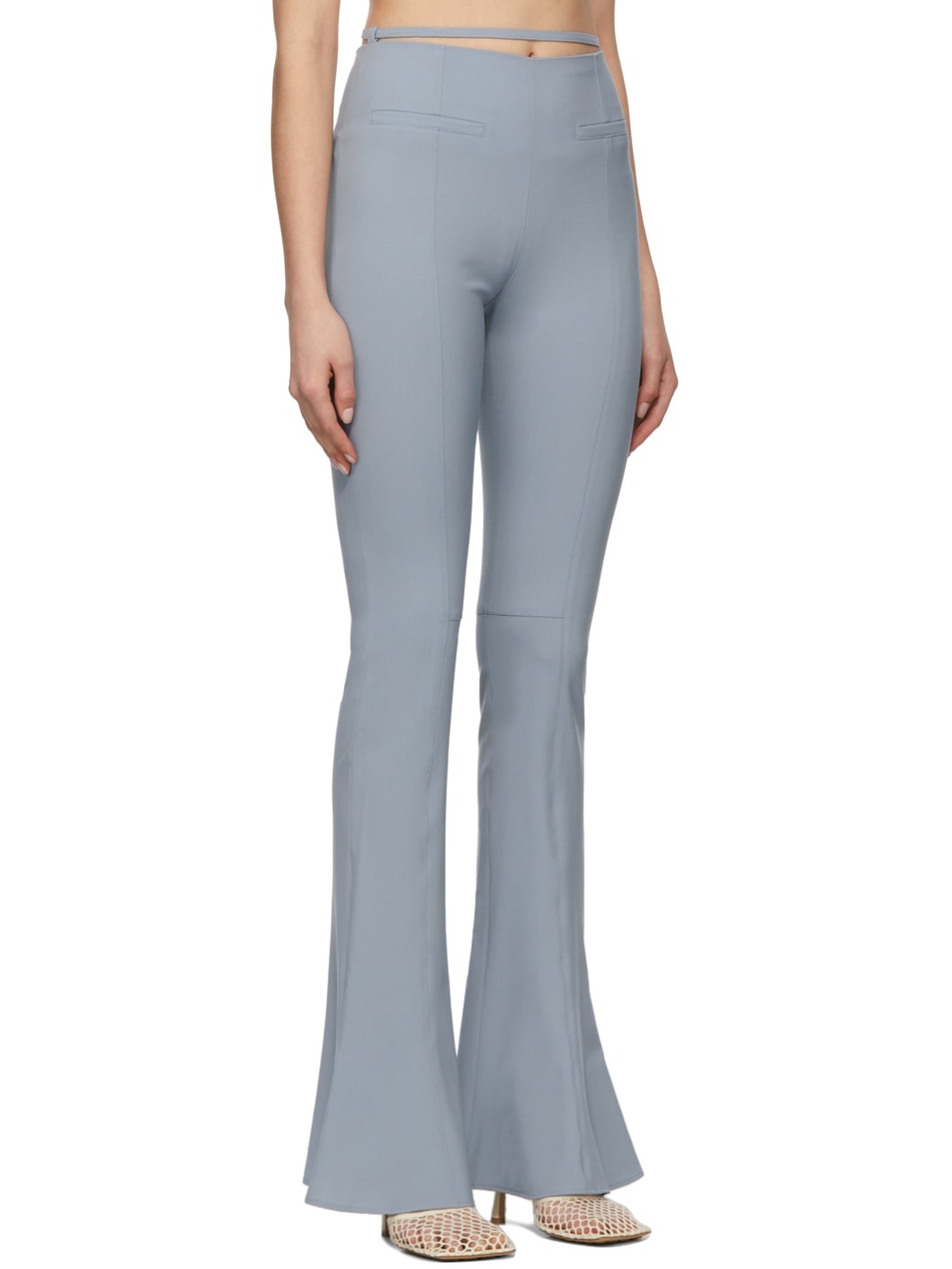 Blue 'Le Pantalon Tangelo' Trousers - 2