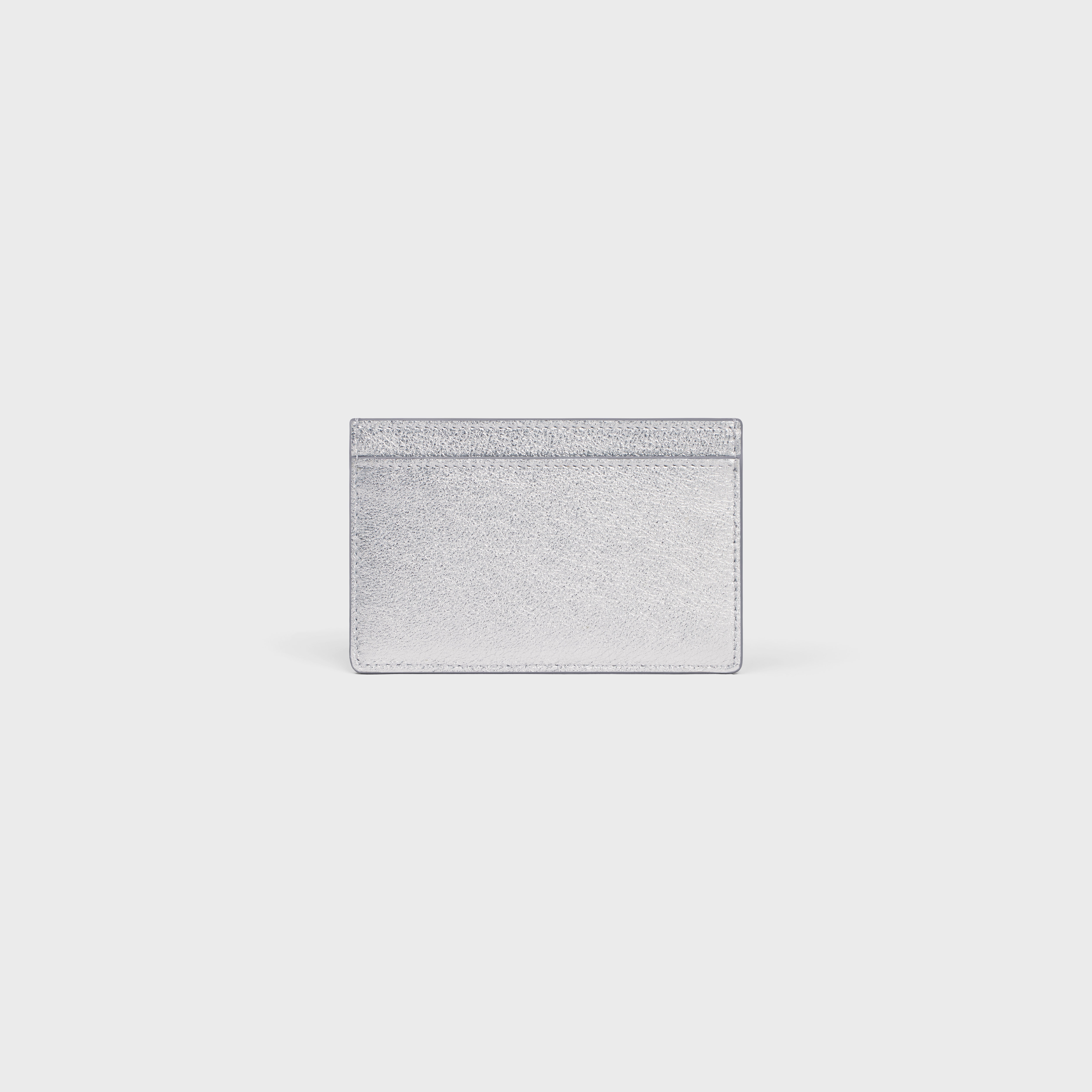 Card holder in LAMINATED CALFSKIN WITH CELINE WILTERN PRINT - 3