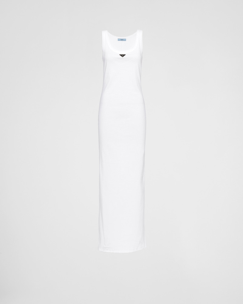 prada stretch jersey dress Prada Stretch jersey dress - 33600_16A0_F0002_S_OOO