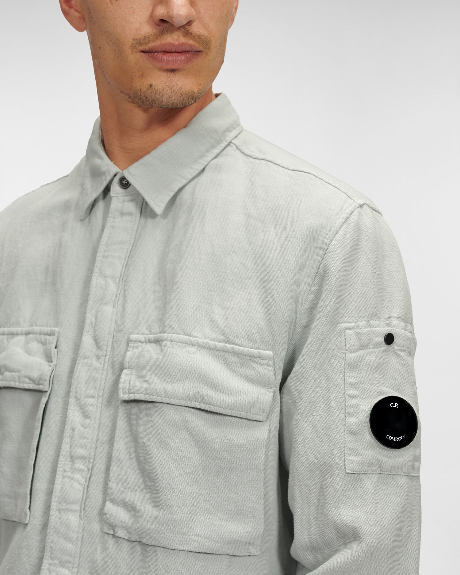 Broken Lino Cotone Pockets Shirt - 5