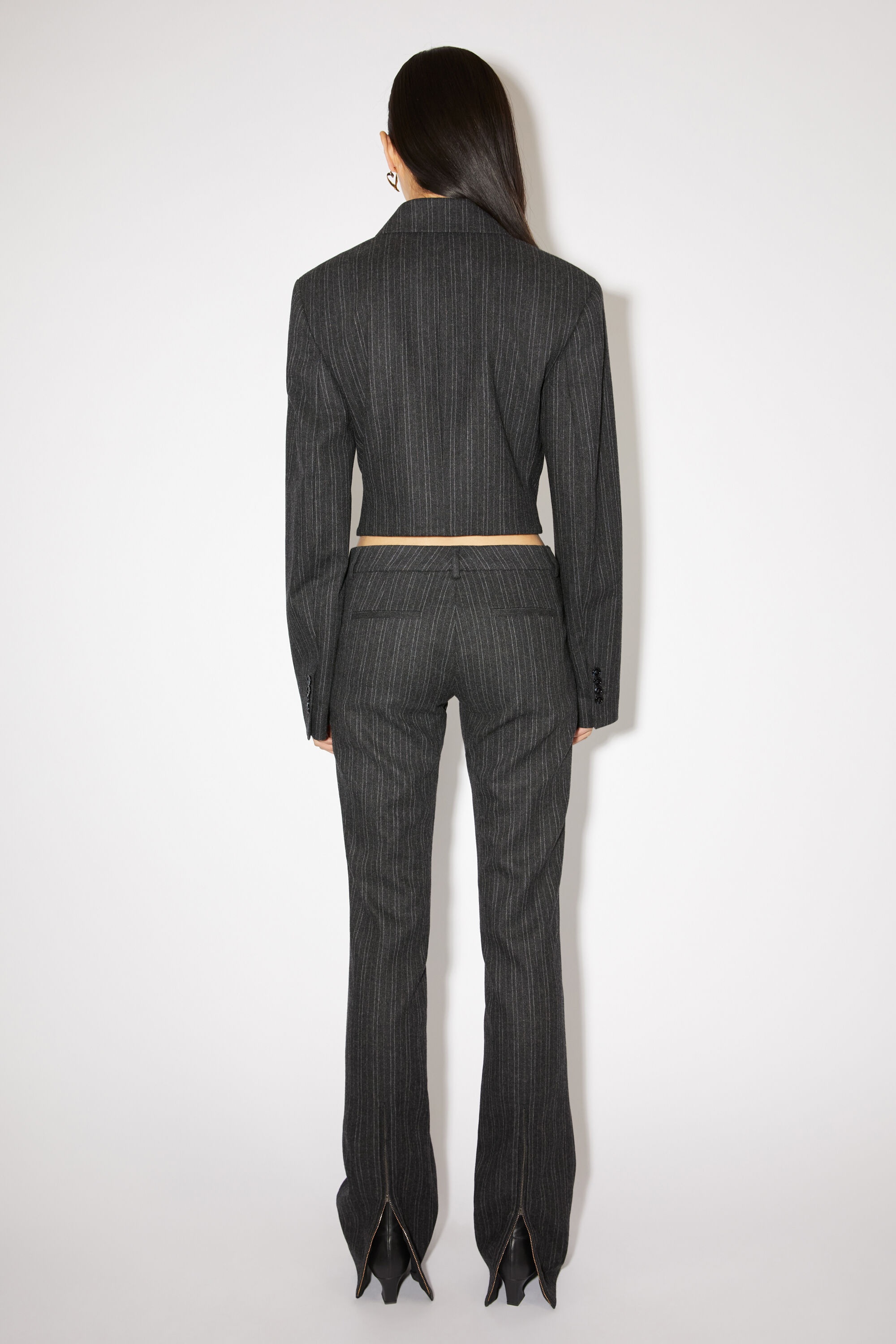 Tailored jacket - Charcoal Grey - 3