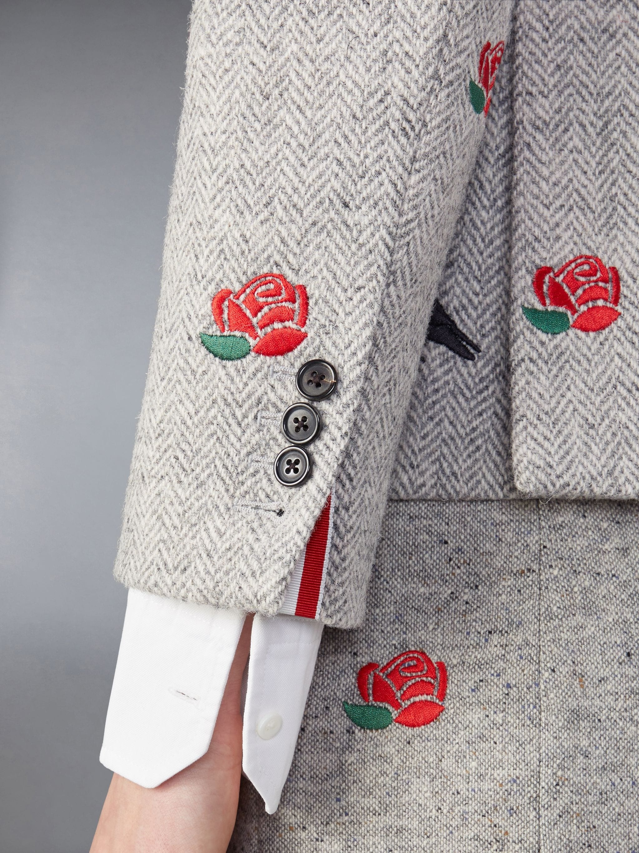 Wool Rose and Raven Slim Fit Sport Coat - 4