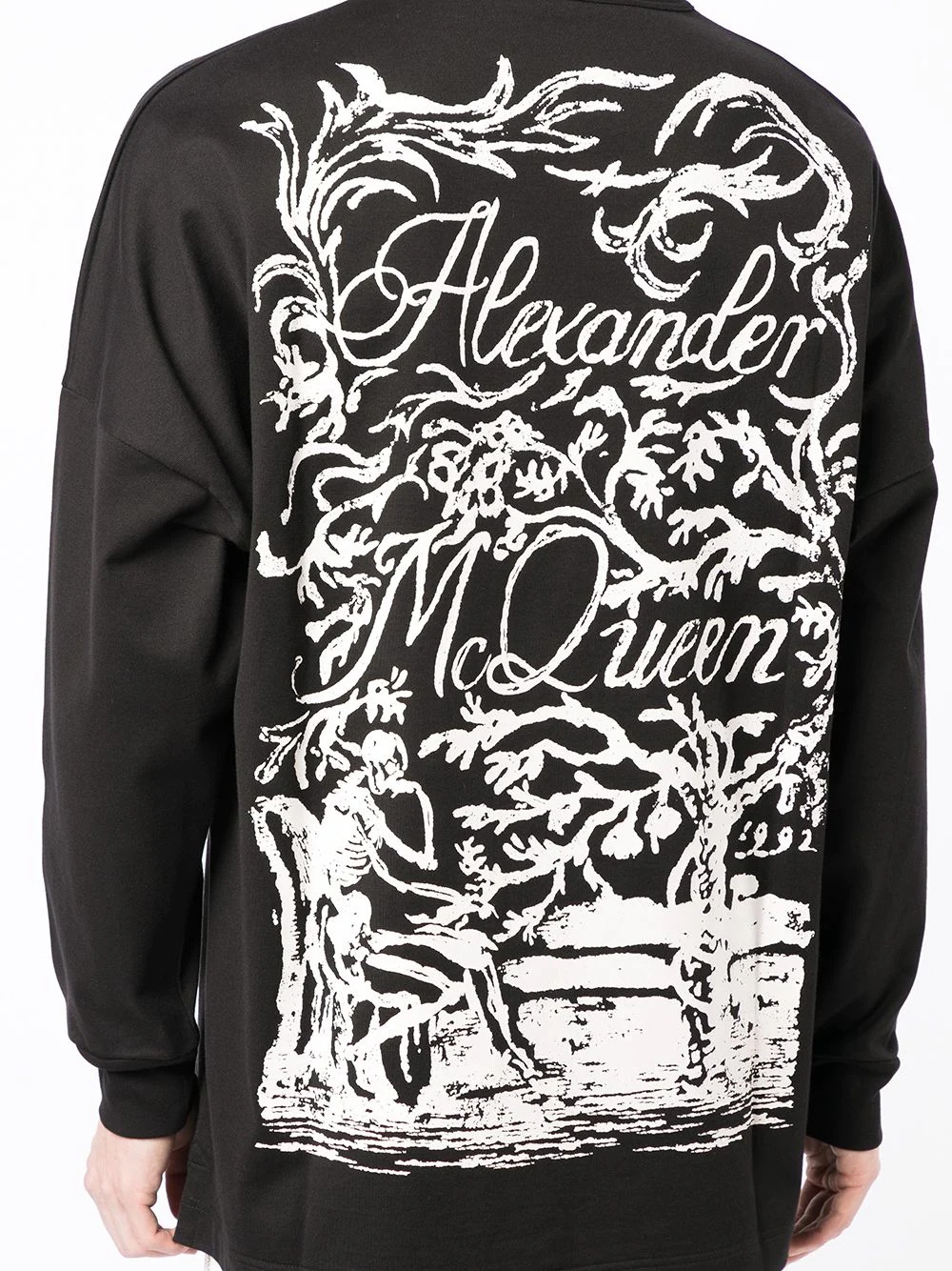 William Blake print sweatshirt - 5