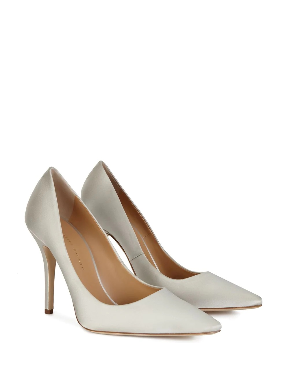 pointed toe stiletto pumps - 2