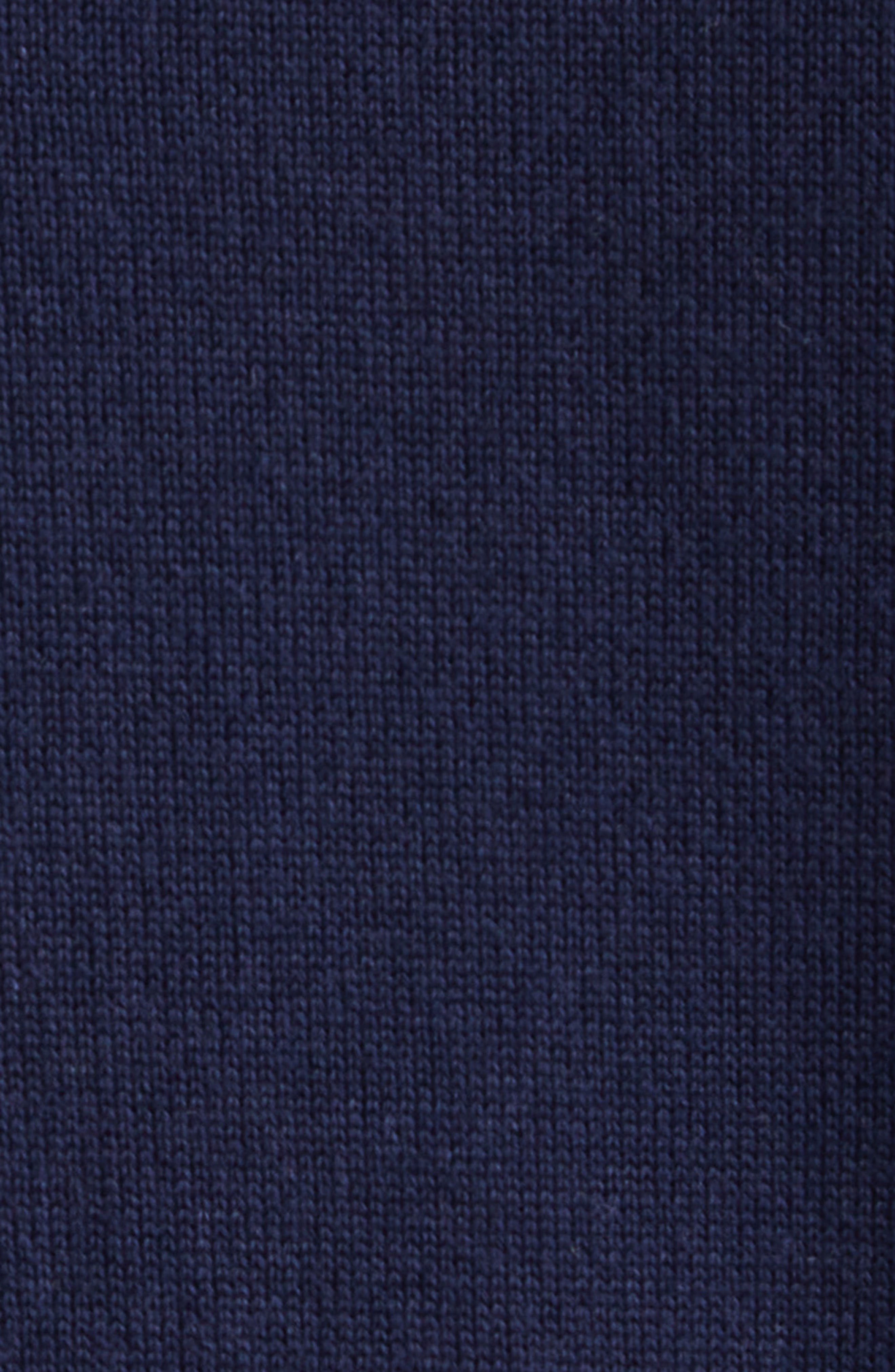 Thom Browne Jersey Stitch V-Neck Cotton Cardigan in Navy at Nordstrom - 7