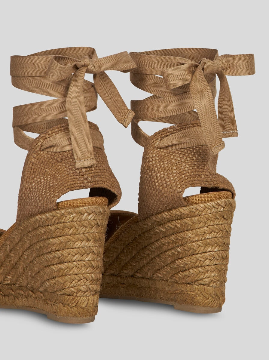 WEDGE ESPADRILLES WITH EMBROIDERY - 5