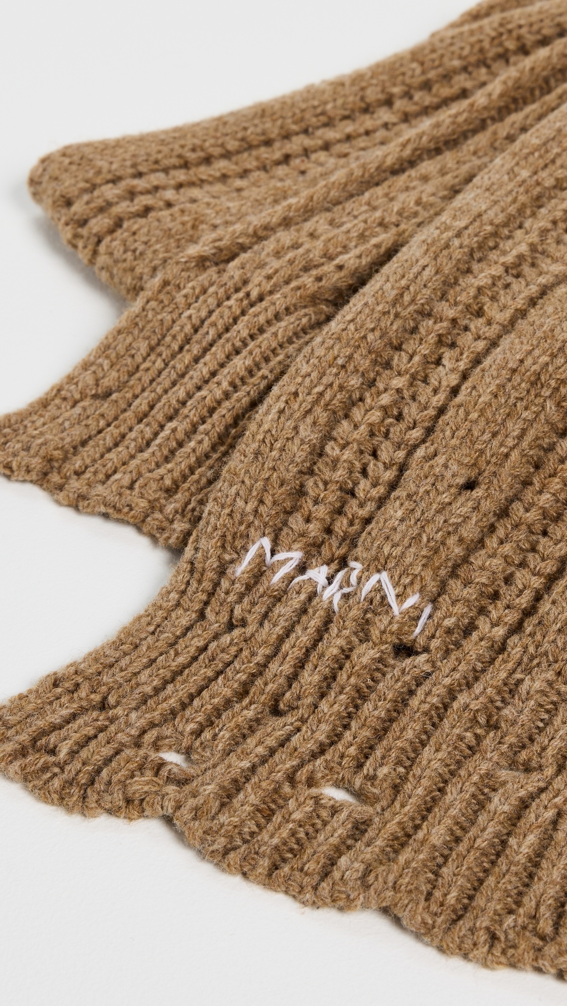 Broken Fisherman Wool Scarf - 3