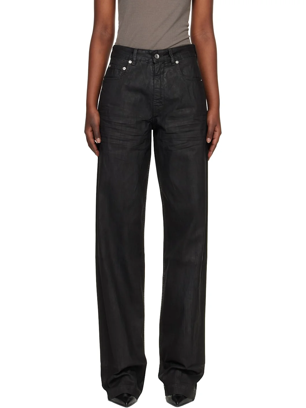 Black Temple Geth Jeans - 1