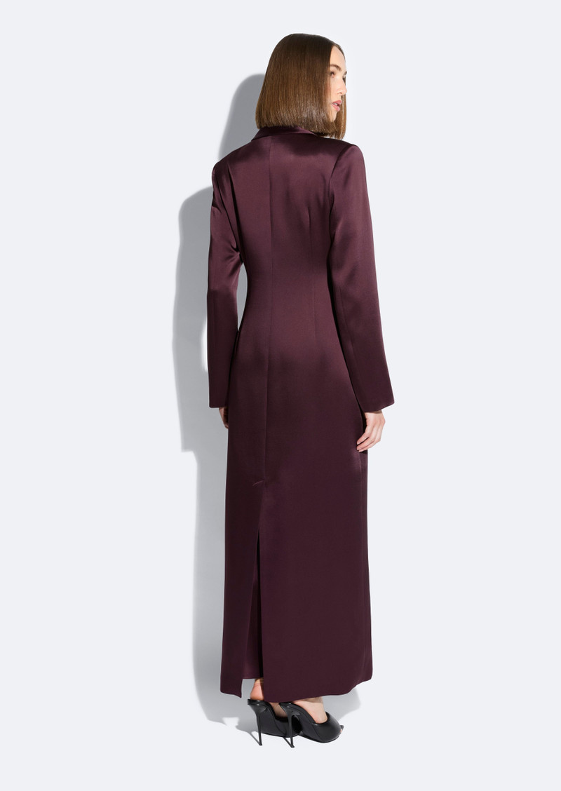 Satin Double Breasted Coat 3