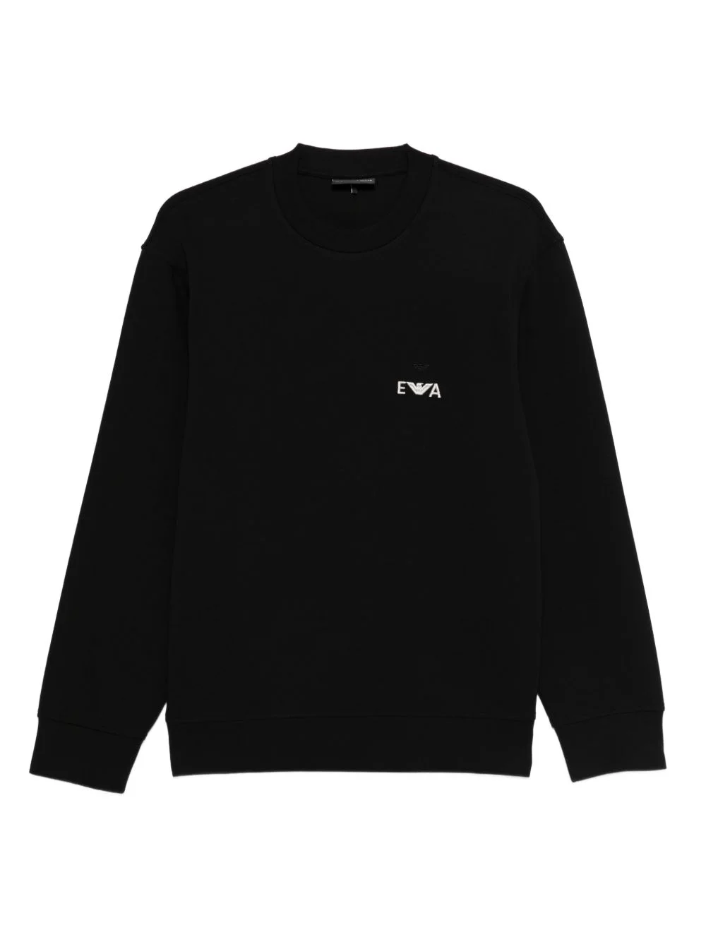 logo-embroidered sweatshirt - 1