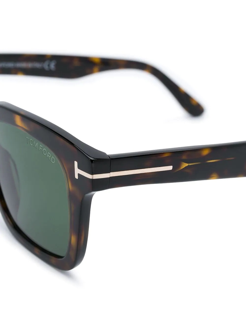 tortoiseshell square-frame sunglasses - 3